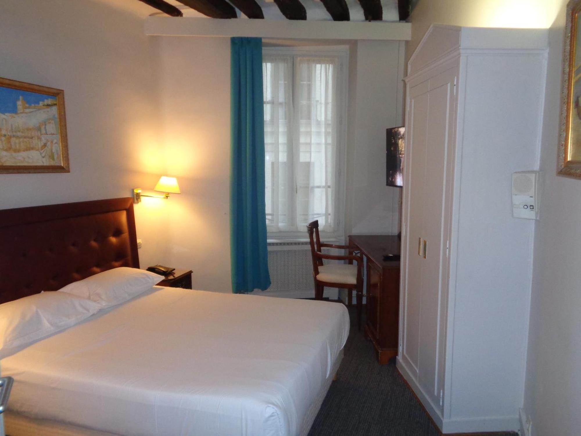 Hotel Les Degres De Notre Dame Paris Exterior foto